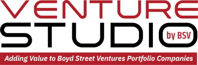 Venture Studio by BSV logo w- tagline